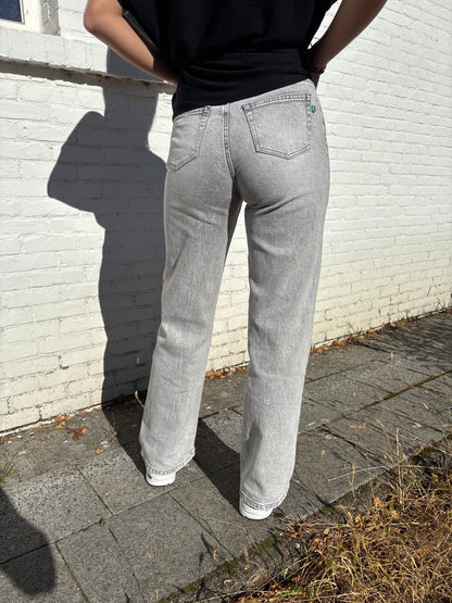 Straight leg jeans - grijs