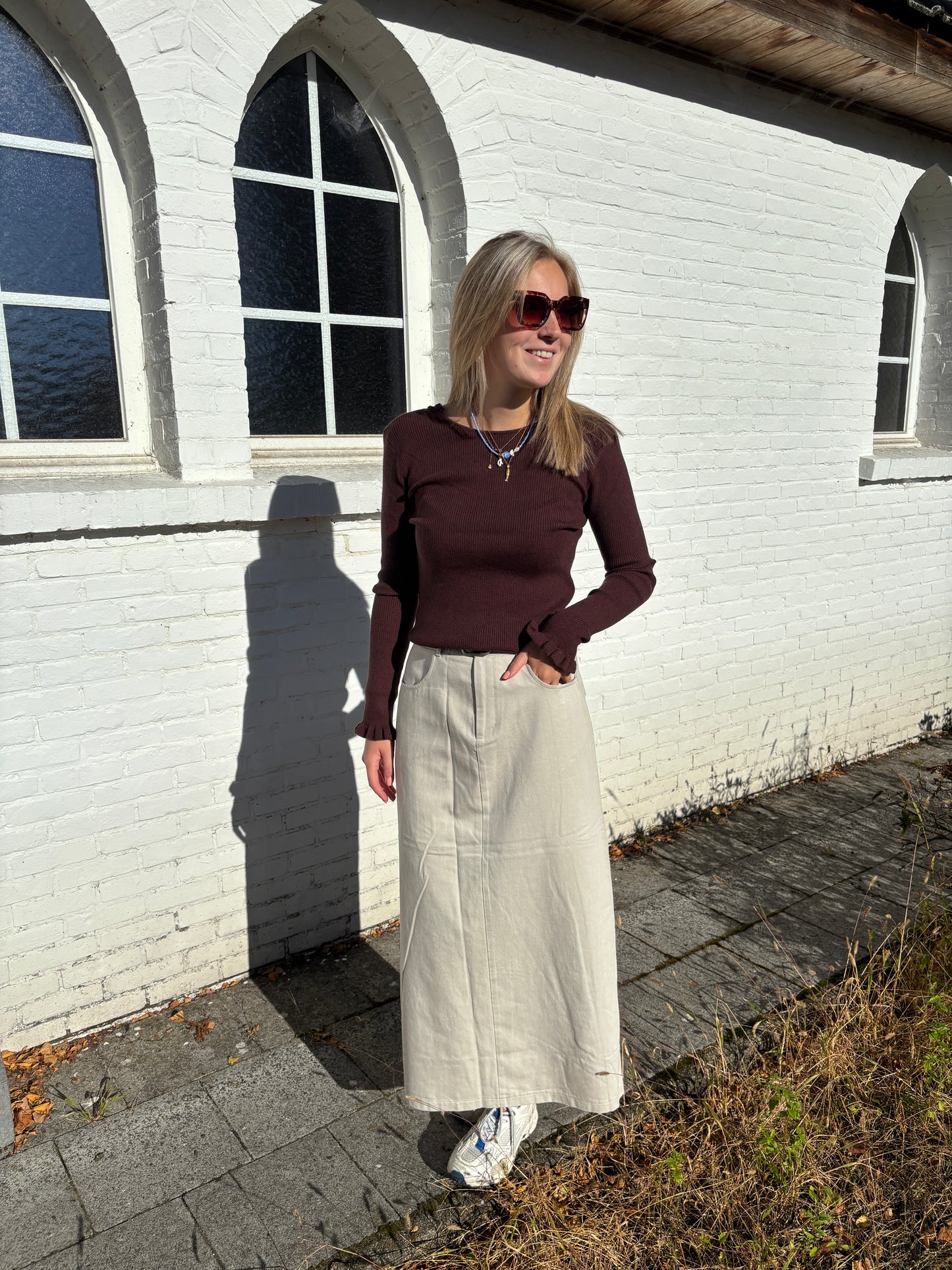 Hailey top - bruin