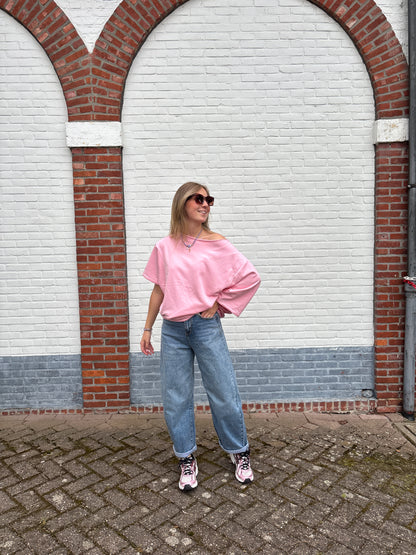 Flo T-shirt - lichtroze