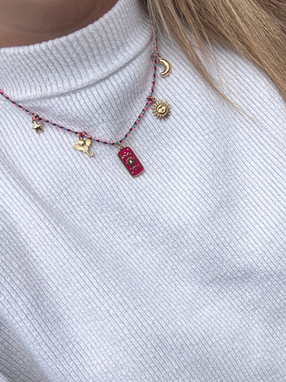 Charm ketting - 10