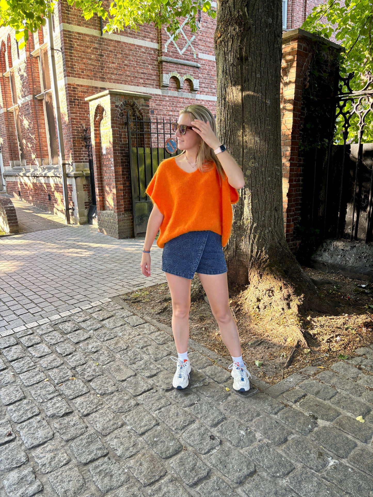 Coco knit - oranje