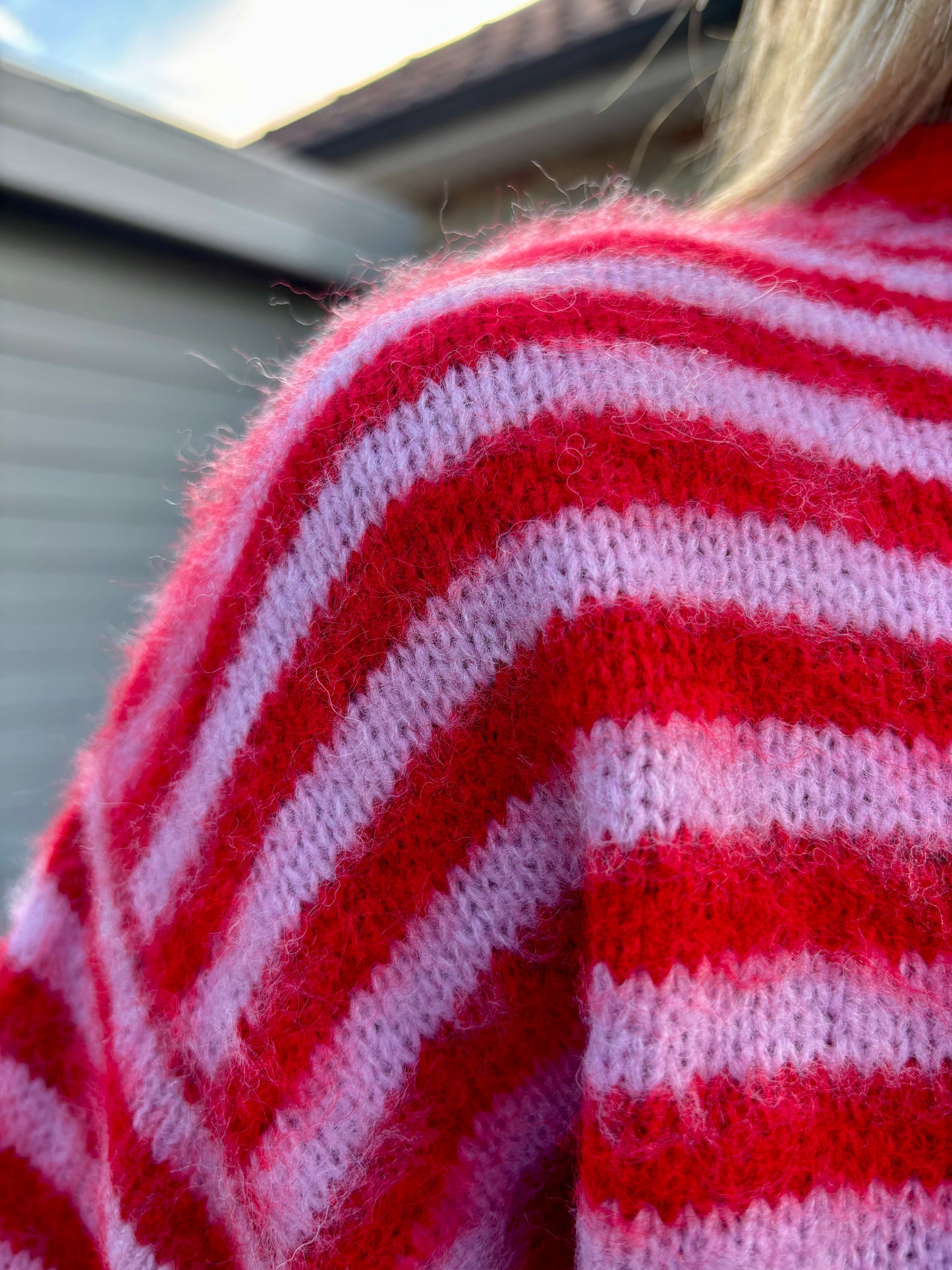 Marie pull - rood/roze
