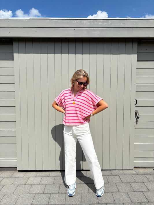 Puck polo - roze