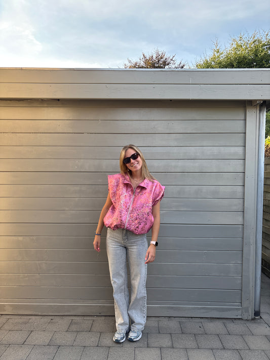 Suus vest - roze