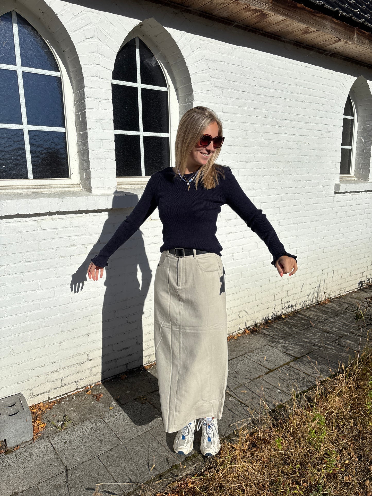 Hailey top - donkerblauw