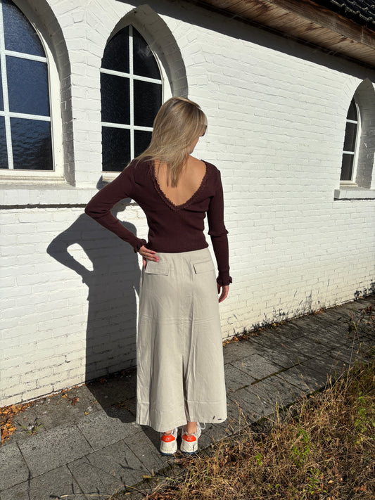 Hailey top - bruin