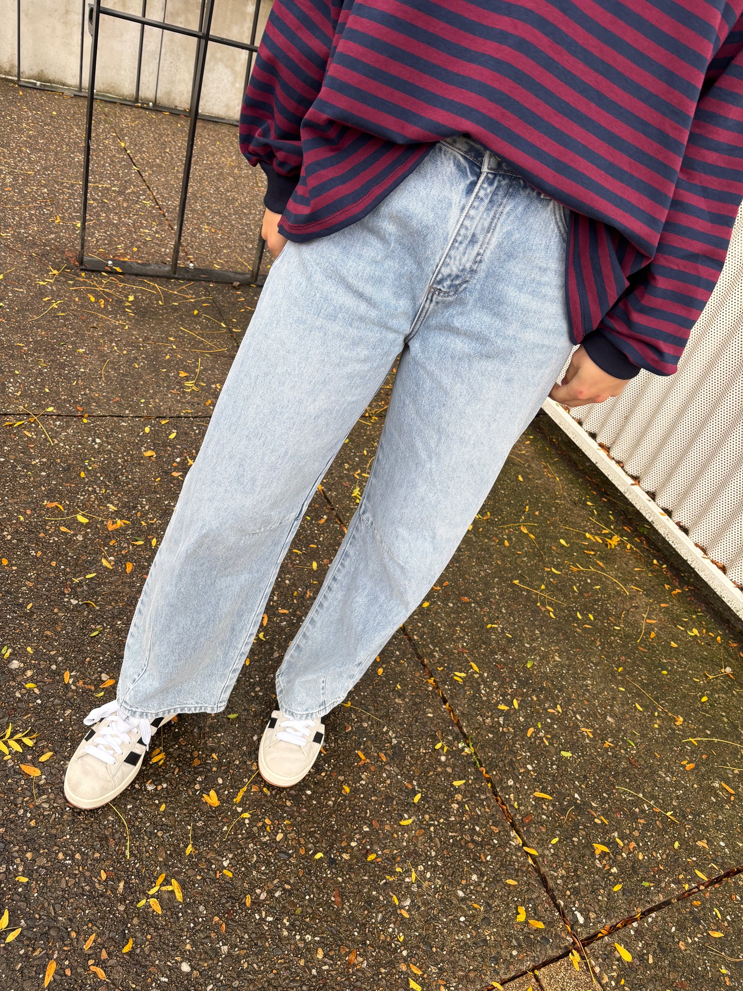 Ballon jeans - lichtblauw