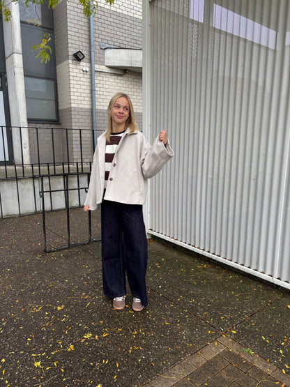 Delphine jas - beige