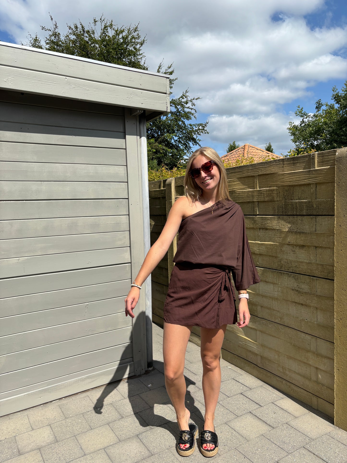 Beau skort - bruin