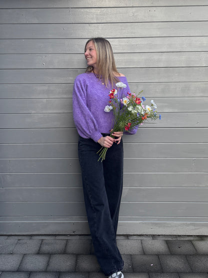 Nora trui - paars