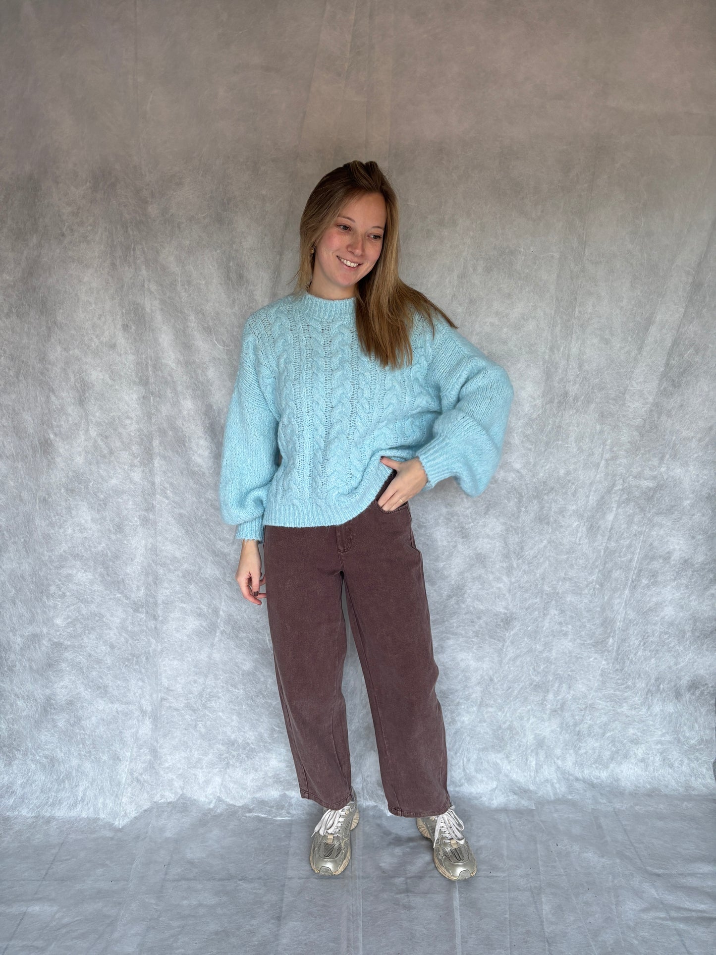 Lily trui - lichtblauw