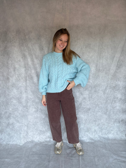 Lily trui - lichtblauw