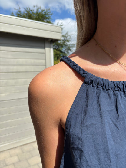 Rosy top - donkerblauw