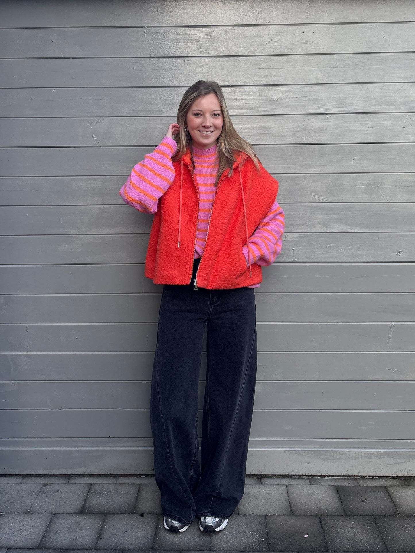 Mia bodywarmer - roodoranje