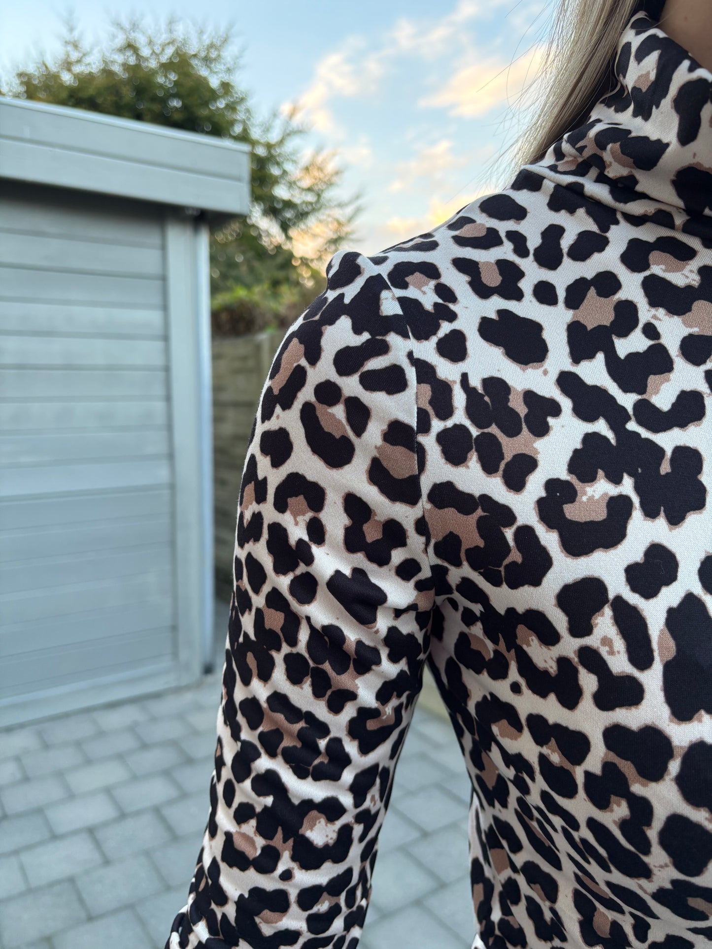Loa top - leopard