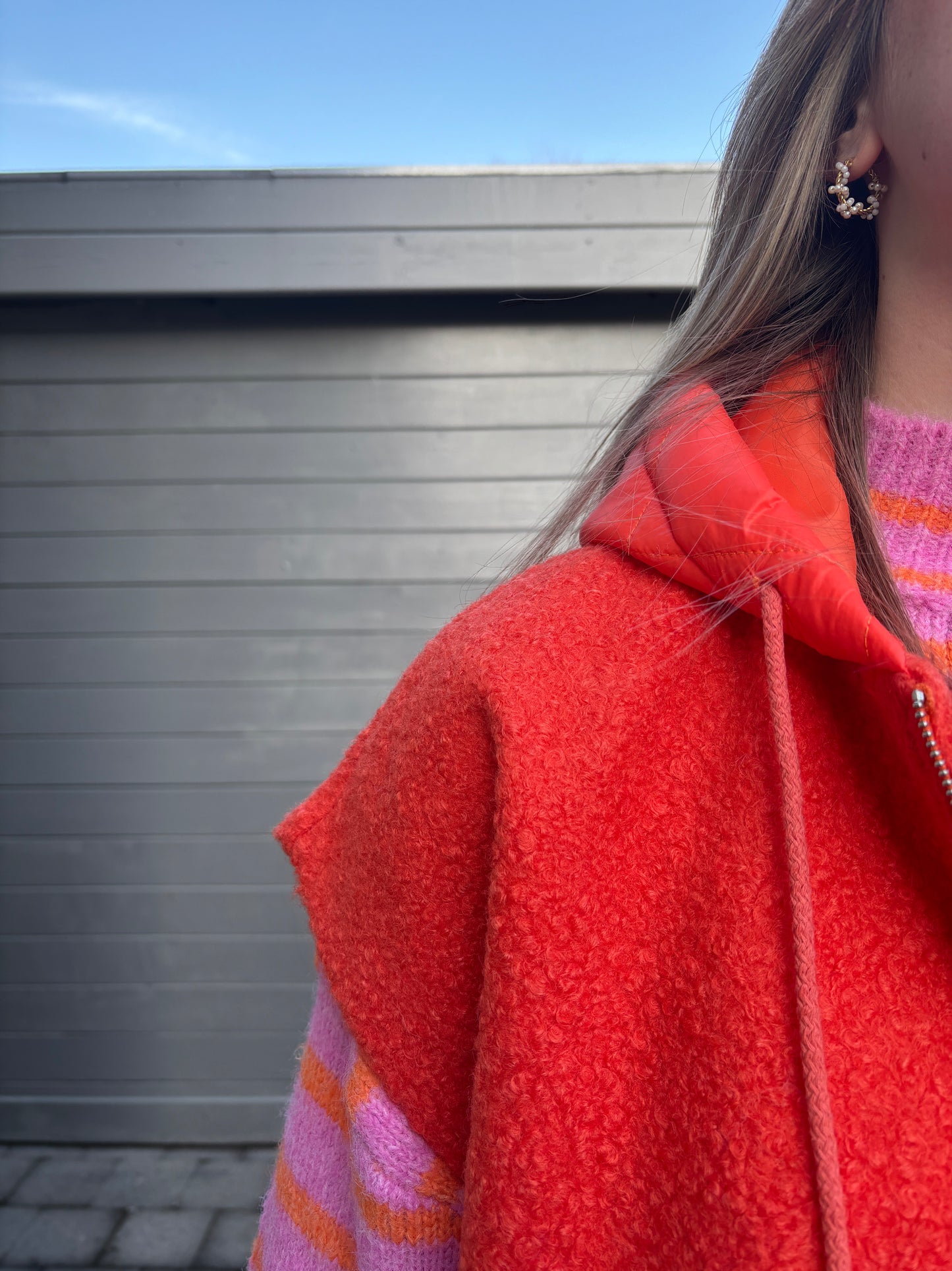 Mia bodywarmer - roodoranje