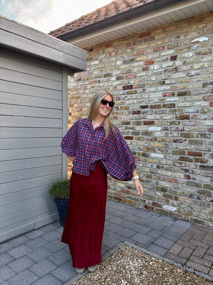 Roos blouse - bordeaux