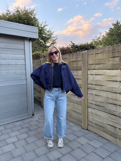 Jolene jas - donkerblauw