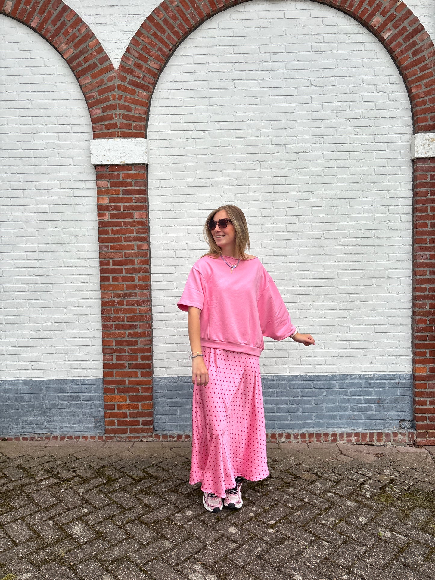 Flo T-shirt - roze