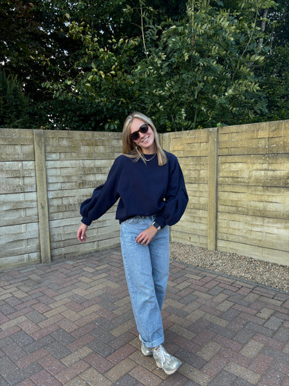 Mon sweater - donkerblauw