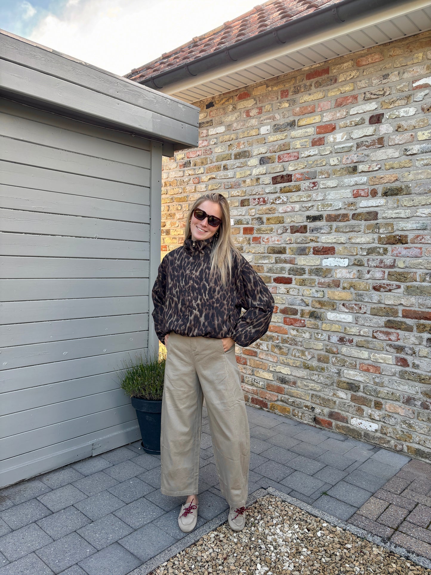 Balloon jeans - beige
