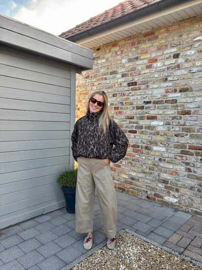 Balloon jeans - beige
