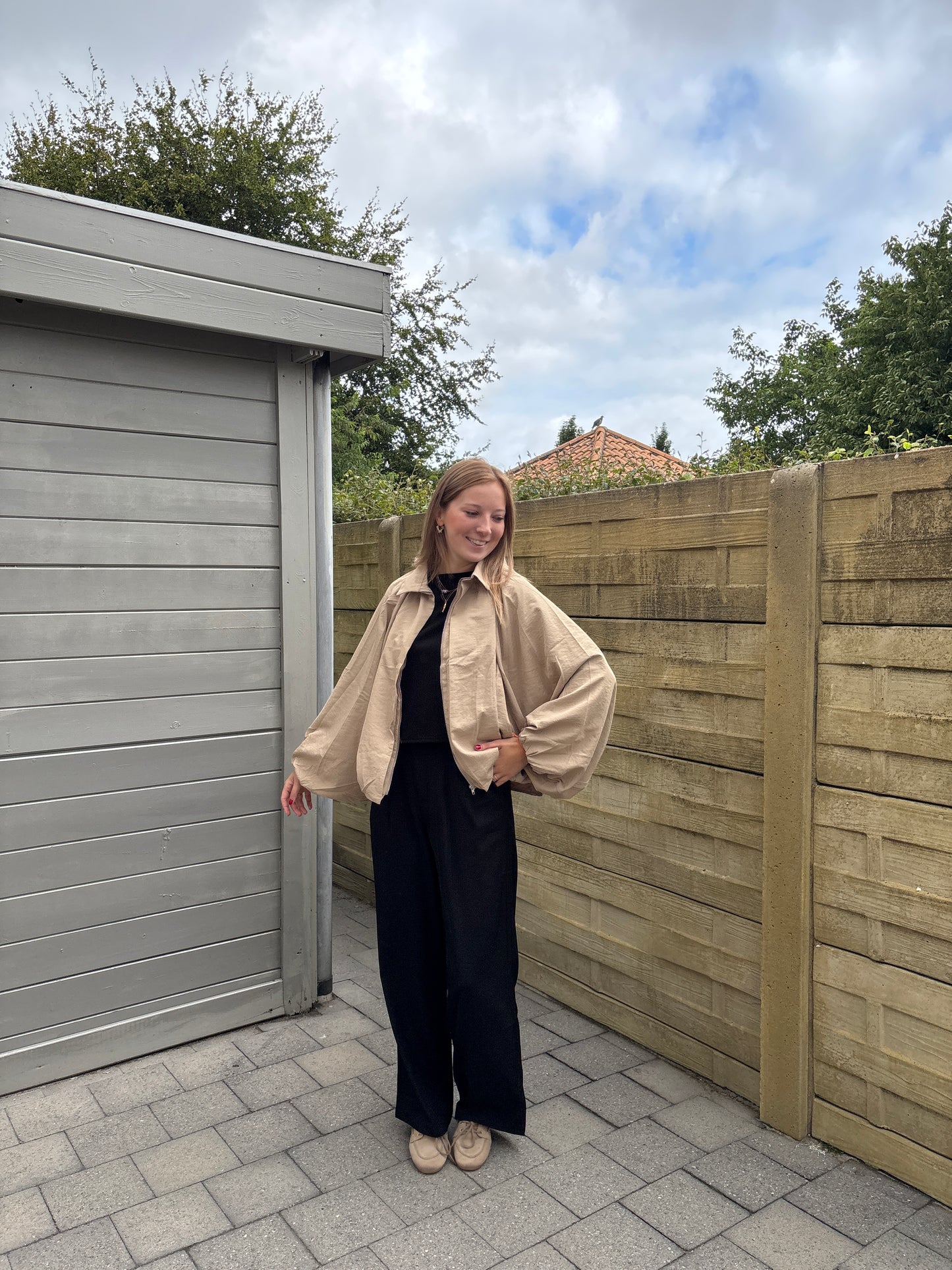 Esmee jas - beige