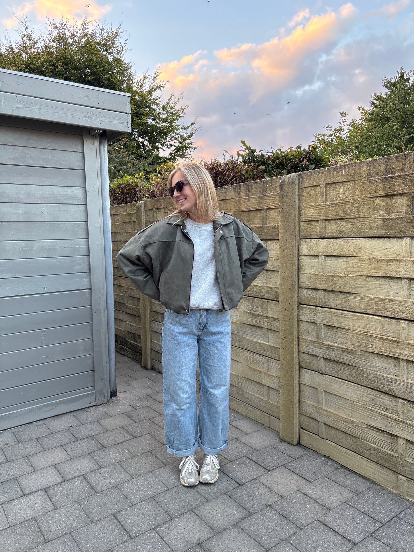 Jolene jas - kaki
