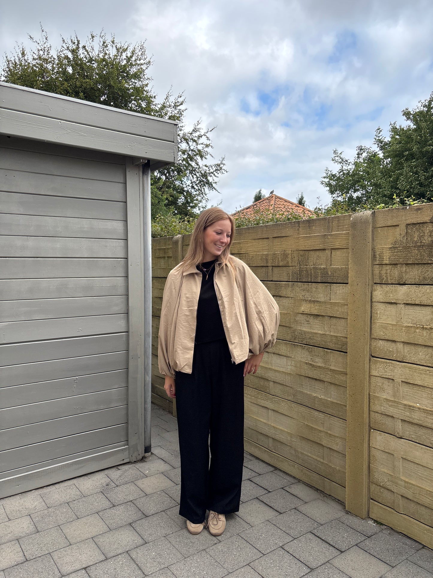Esmee jas - beige