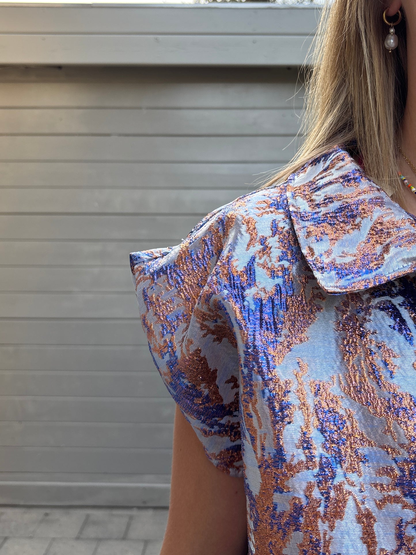 Suus vest - blauw