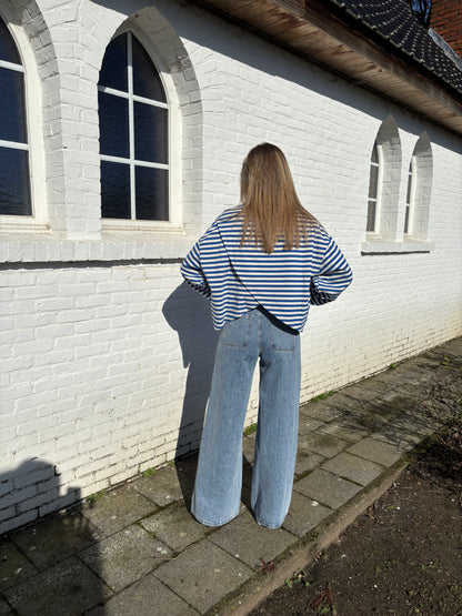 Loes sweater - blauw