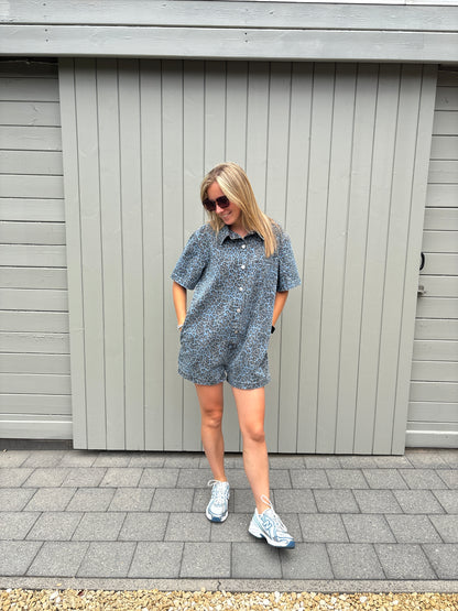 Bo jumpsuit - leopard