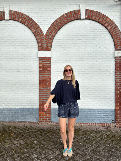 Olivia short - donkerblauw