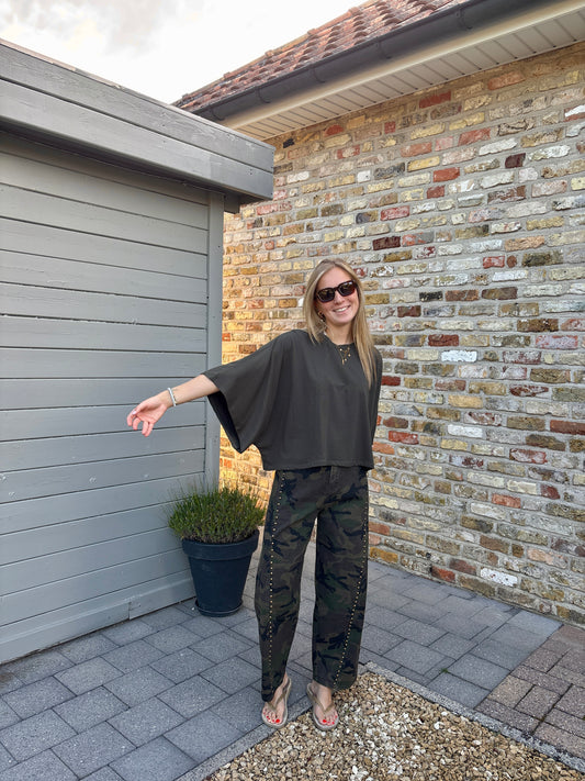 Olive t-shirt - kaki