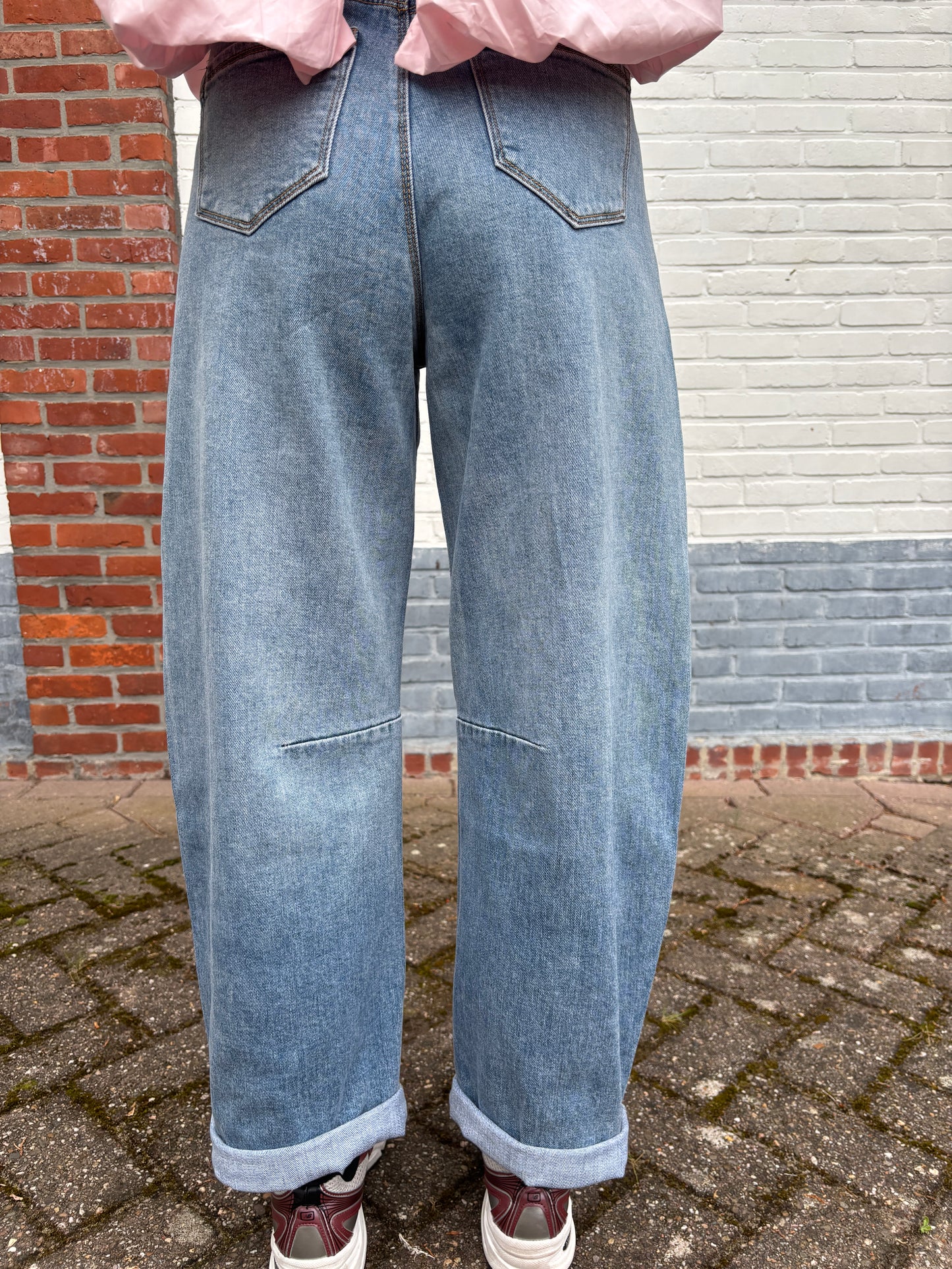 LAATSTE! Balloon glitter jeans