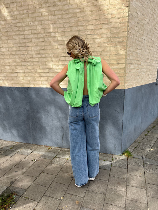 Elena blouse - lichtgroen