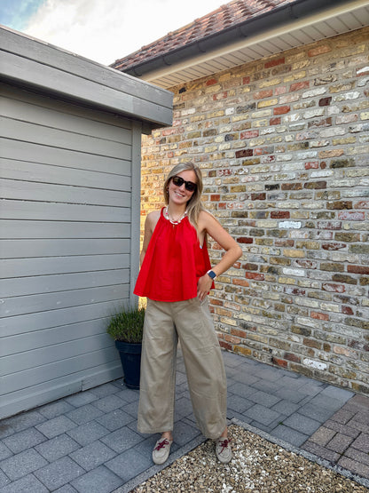 Rosy top - rood