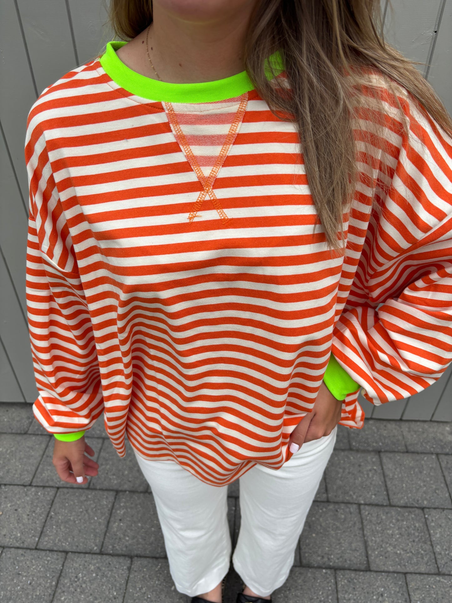 Sammy sweater - oranje