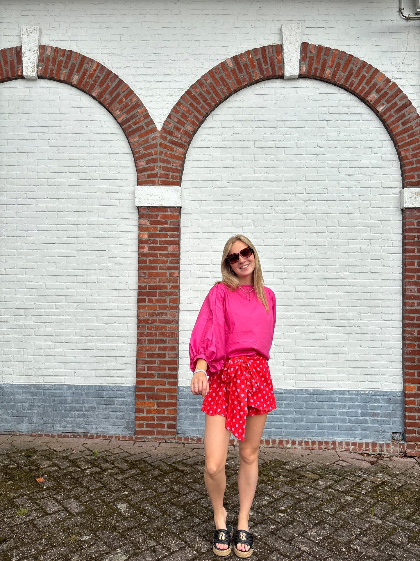 Lilly blouse - roze