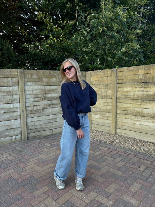 Mon sweater - donkerblauw