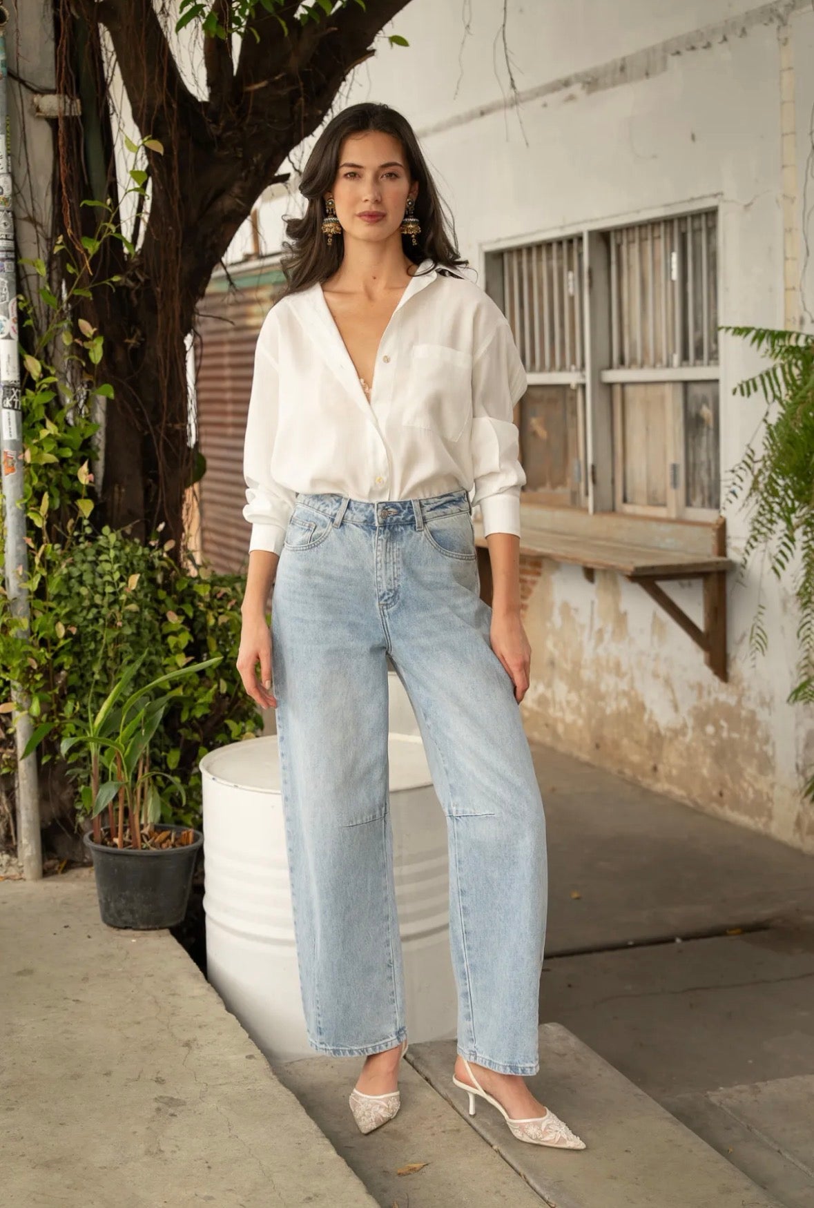 Balloon jeans