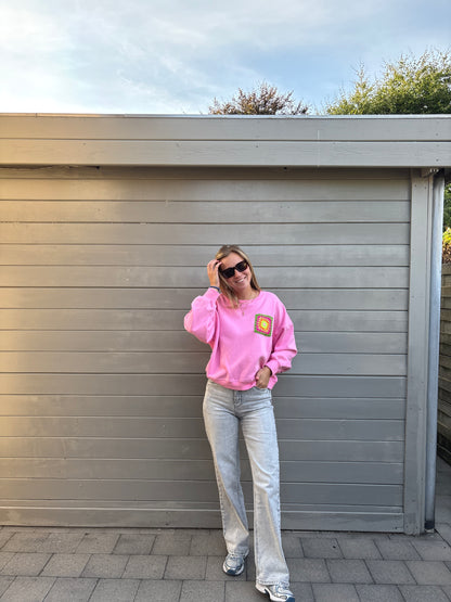 Lou sweater - roze