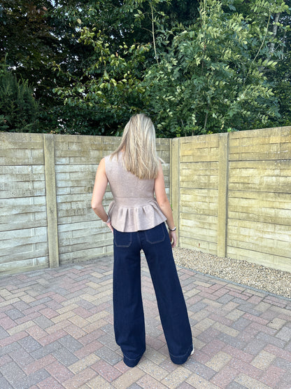 Milou top - beige