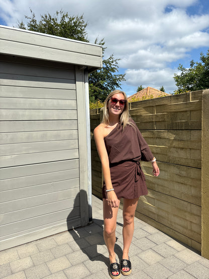 Beau skort - bruin
