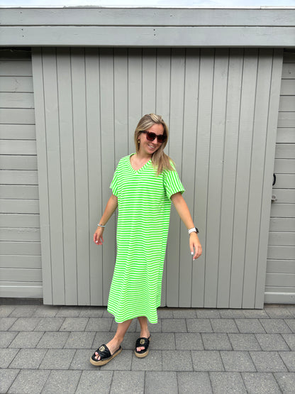 Lois jurk - felgroen