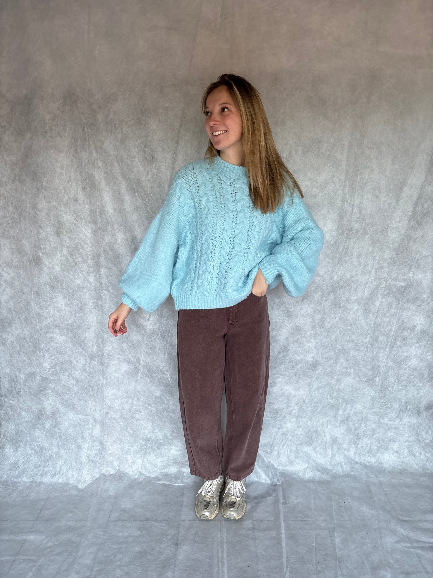 Lily trui - lichtblauw