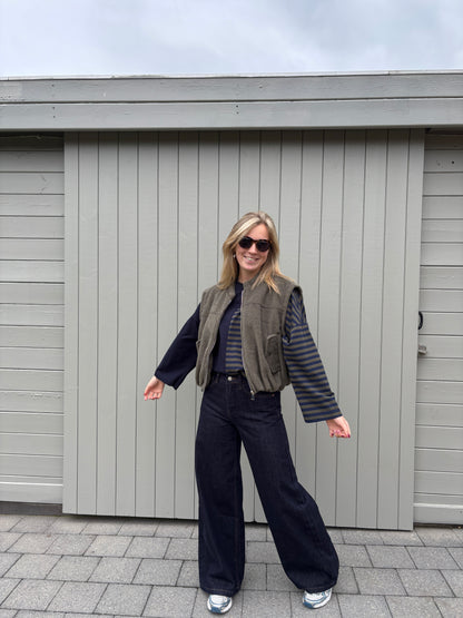 Jutta vestje - kaki