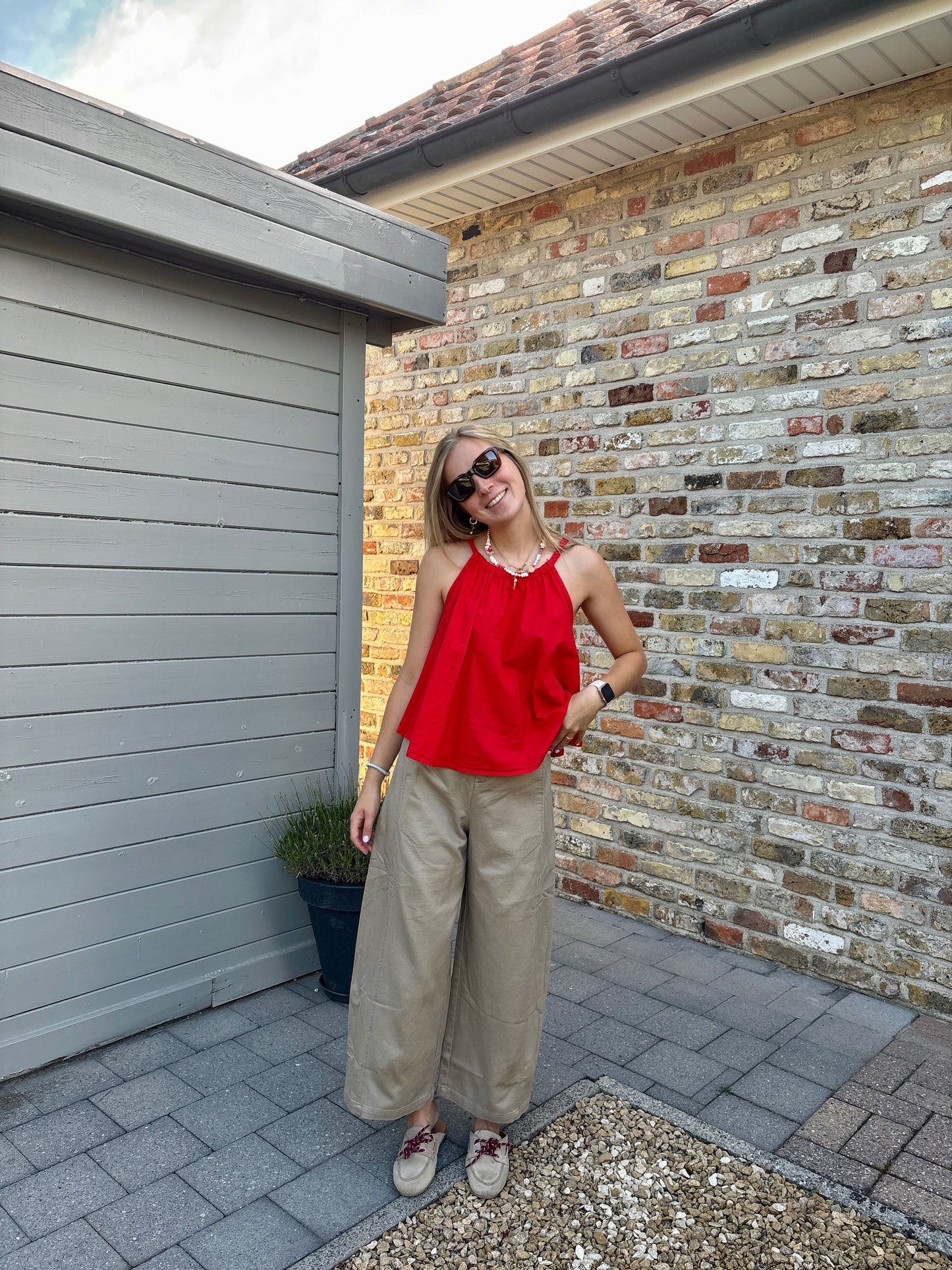 Rosy top - rood