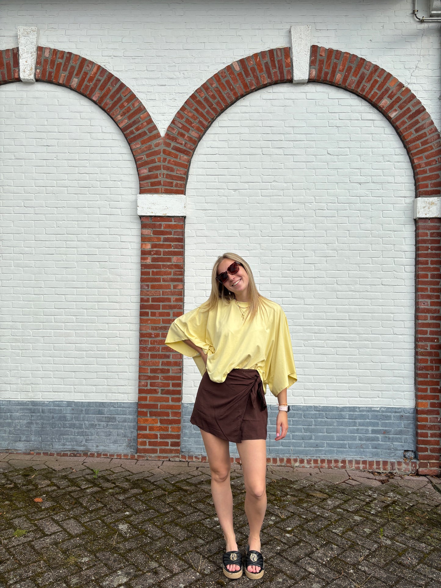 Beau skort - bruin