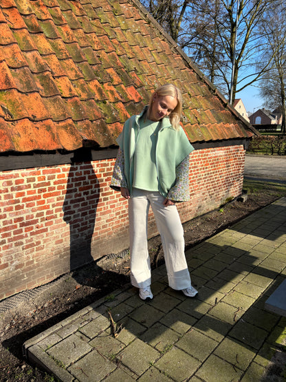 Billy gilet - muntgroen